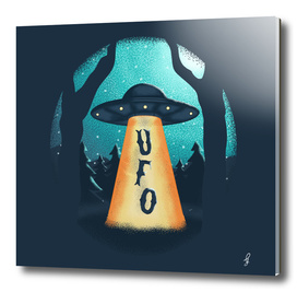 Ufo in Winter