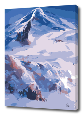 Cold Snowy Mountain
