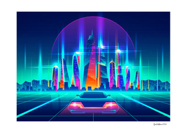Synthwave Neon City