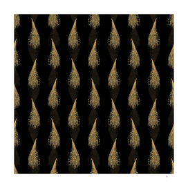 Normal Spadice of the Palm Pattern on Black