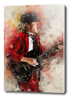 Inspired by Angus Young