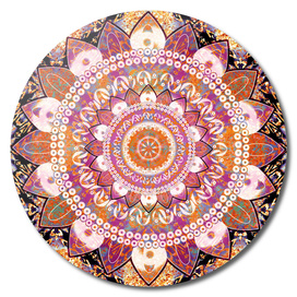 Batik Copper Mandala