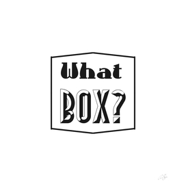 Think outside the box |  typography