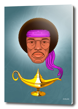 Jimi Hendrix portrait