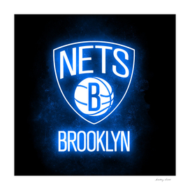Neon Brooklyn Nets