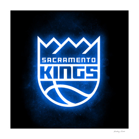 Neon Sacramento Kings