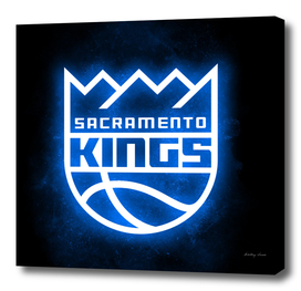 Neon Sacramento Kings