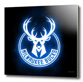 Neon Milwaukee Bucks
