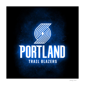 Neon Portland Trail Blazers
