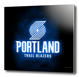 Neon Portland Trail Blazers