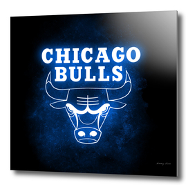 Neon Chicago Bulls