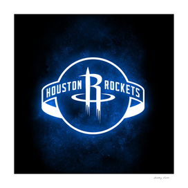 Neon Houston Rockets