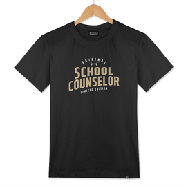 School Counselor Funny Job Title Profession Birthday Worker