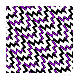 Abstract geometric pattern - purple.