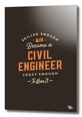 Civil Engineer Funny Job Title Profession