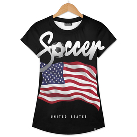 USA Soccer - American Flag