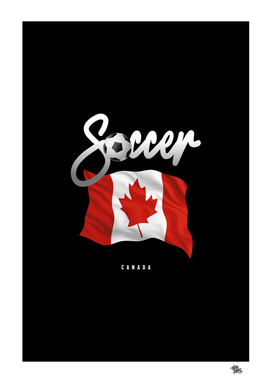 Canada Soccer - Canadian Flag