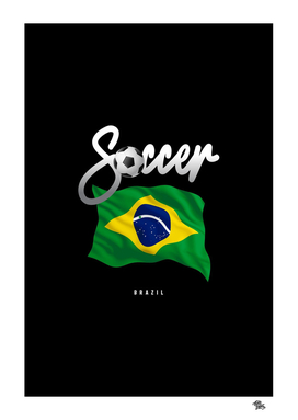 Brazil Soccer - Brazilian Flag