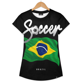 Brazil Soccer - Brazilian Flag