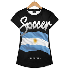 Argentina Soccer -  Argentinian Flag