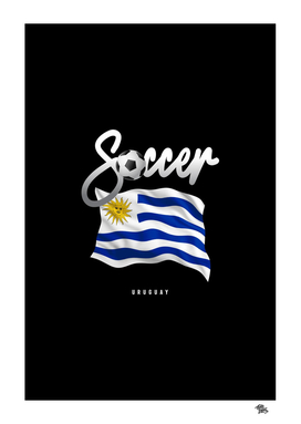 Uruguay Soccer - Uruguayan Flag