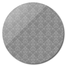 Ornate Grey Decorative Pattern