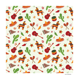 Mexican Music Pattern