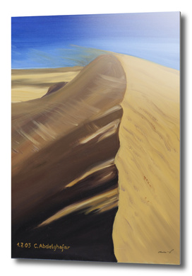 Dune of sand