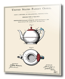 Tea Pot Patent