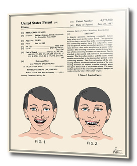 Vampire Teeth Patent