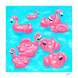 Flamingo Pool Floats