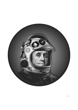 Crypto Benjamin | Cyber Space Astronaut Miner | Vintage