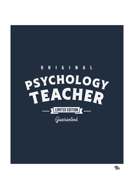 Psychology Teacher Funny Job Title Profession Birthday