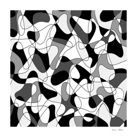 Abstract pattern - gray.