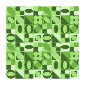 Eco Pattern Green