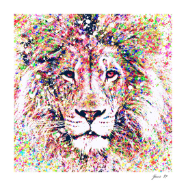 LION HEAD ABSTRACT