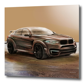 BMW X6 Mars by Artrace