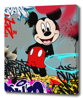 mickey graffiti