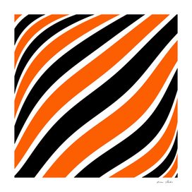 Abstract pattern - orange