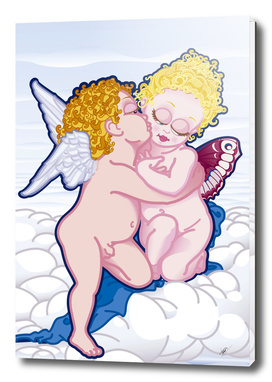 Cupid and Psyche as Children  FNG version
