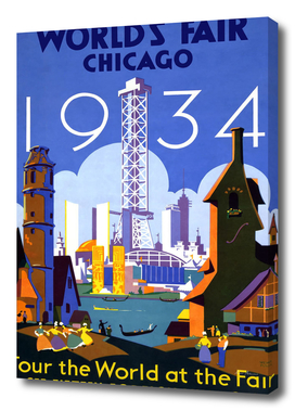 World's Fair Chicago - USA - Vintage Travel