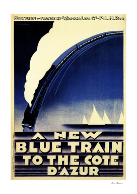 Blue Train to the Cote D'ázur