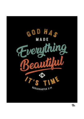 God Has Made Everything Beautiful - Religious
