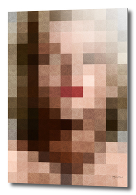 Pixel of Marilyn Monroe