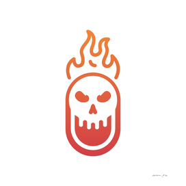 Death Fire Skull 2