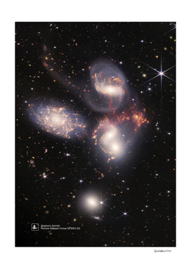 Stephan’s Quintet (James Webb/JWST)