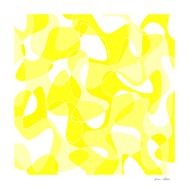Abstact pattern - yellow.