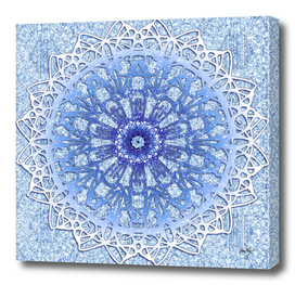 Frozen Blue Mandala