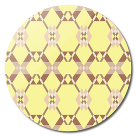 Diamond pattern on the yellow background