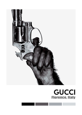 Ape x Pistol  Hypebeast Luxury Fashion Poster